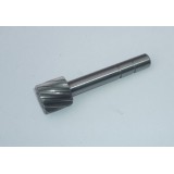 ŠNEK RYCHLOMĚRU OCELOVÝ - HŘÍDEL DO SKŘÍNĚ  - 12 zubů - (STANDART - PRŮMĚR PŘES ZUBY 15,7MM)